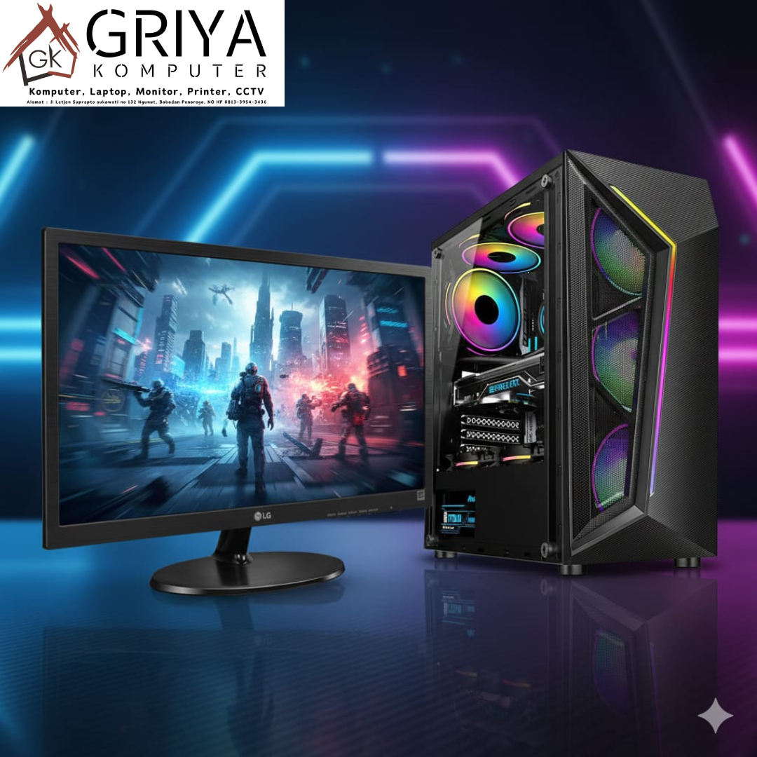 Komputer rakitan Intel Core I5 gen 10